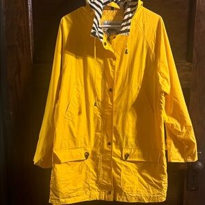 Mackintosh, Vibrant Yellow Women's, Rain Jacket, Size M, EUC